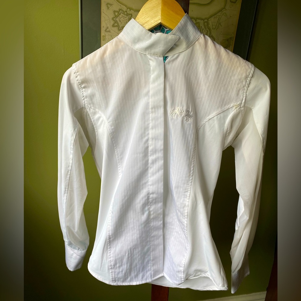 EQUINE COUTURE Girls’ long sleeve show shirt